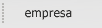 empresa